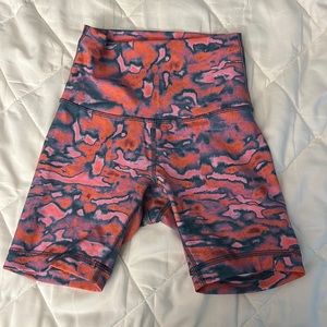 lululemon wunder train biker short 6”